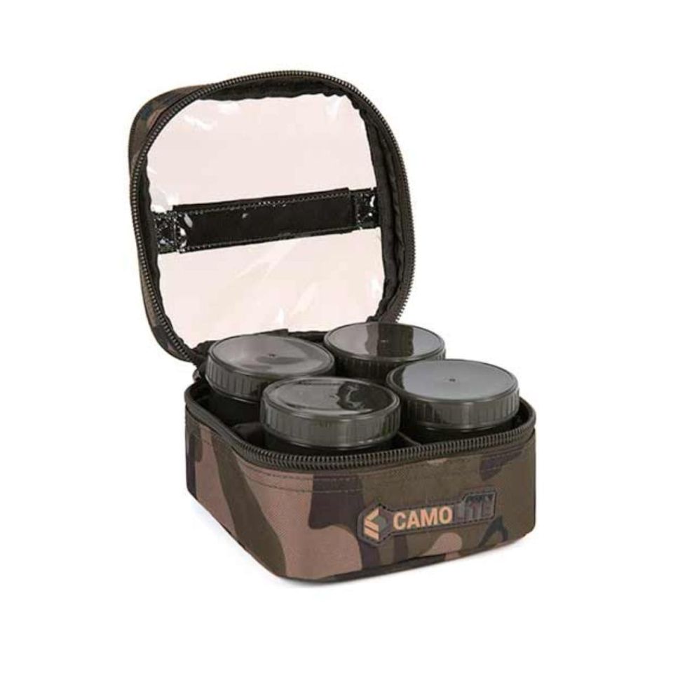 Сумка для насадок FOX Camo 6 Pot Hookbait case
