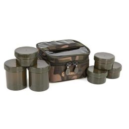 Сумка для насадок FOX Camo 6 Pot Hookbait case