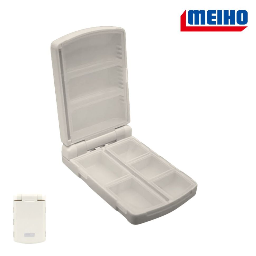 Коробка Meiho Premium Akiokun Pearl White