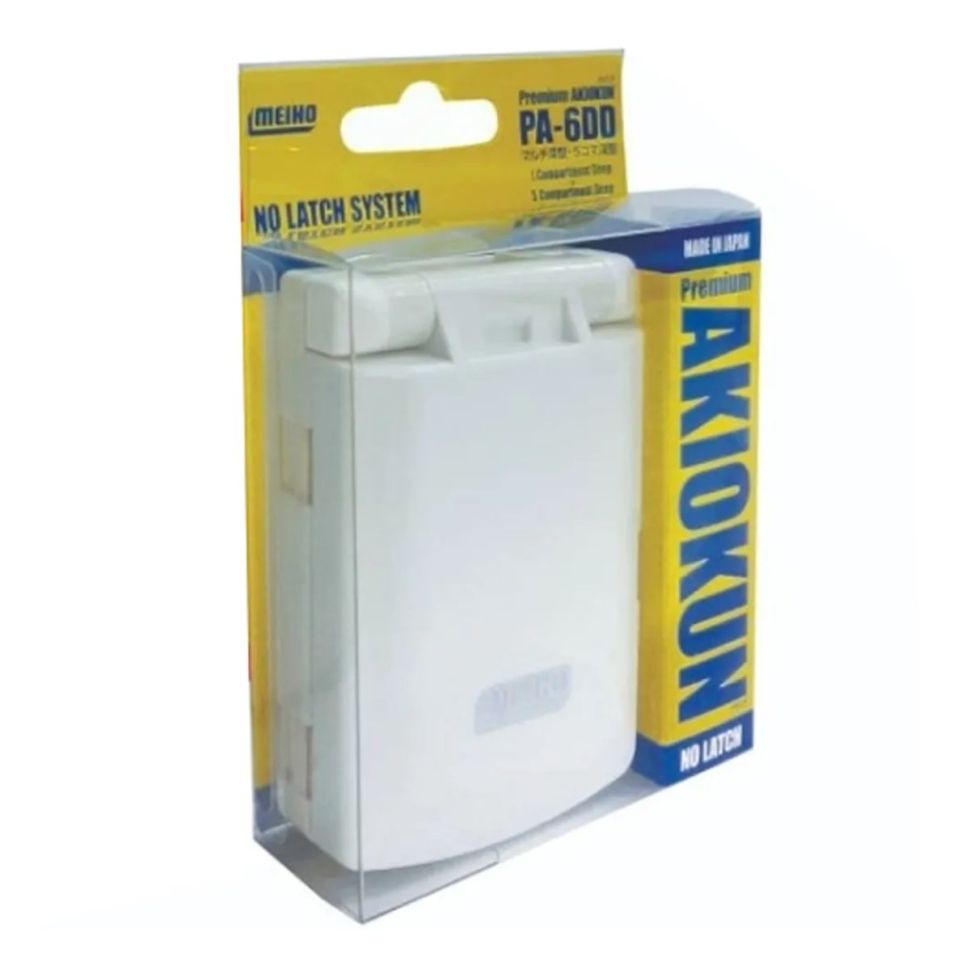 Коробка Meiho Premium Akiokun Pearl White