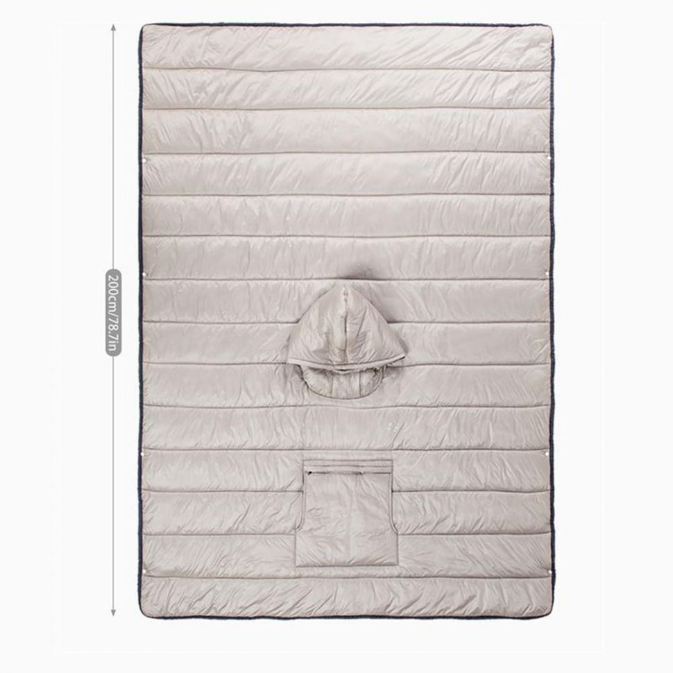Теплая накидка/одеяло Naturehike NH18D010-P