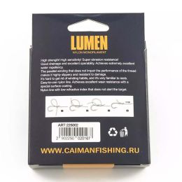 Леска Caiman Lumen 100м, прозрачная