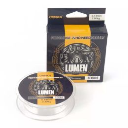 Леска Caiman Lumen 100м, прозрачная
