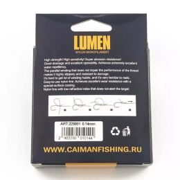 Леска Caiman Lumen 100м, прозрачная