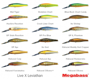 Воблер Megabass Live-X Leviathan SP