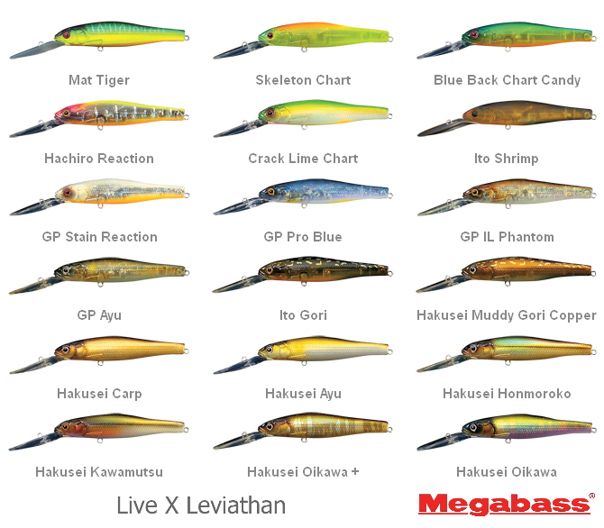 Воблер Megabass Live-X Leviathan SP