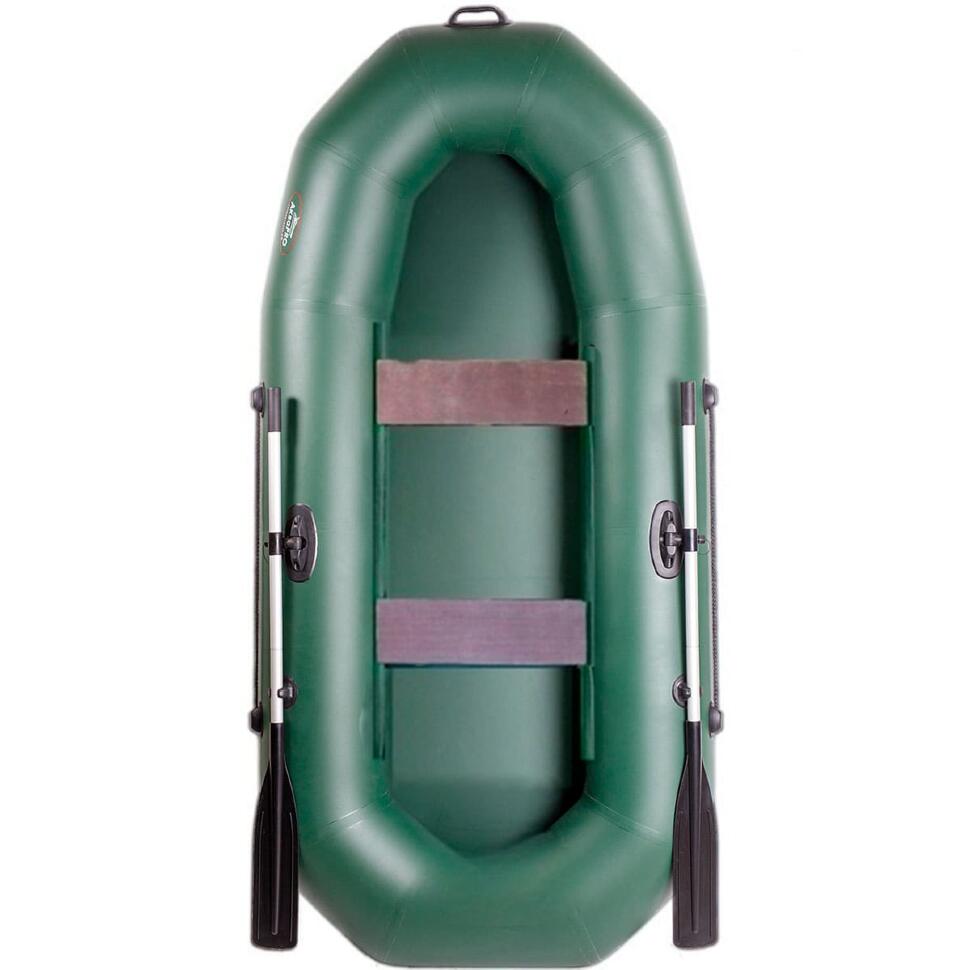 Надувная лодка Аква Pro 260 нос А, цвет зеленый