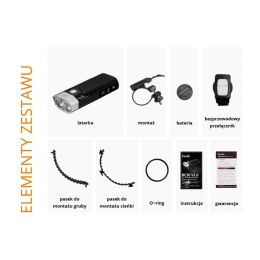 Велосипедный фонарь Fenix BC30 V2.0 LED Bike Light