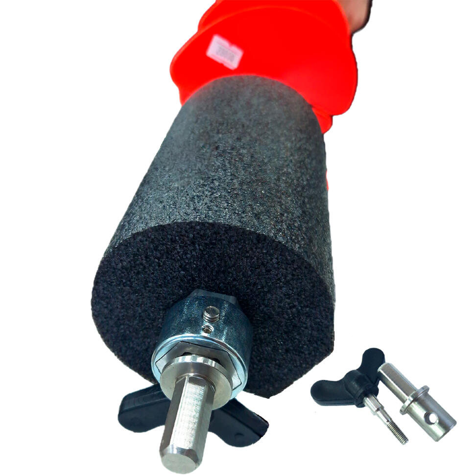 Шнек ледобура IceCube для шуруповерта пластиковый,  плавающий, правое вращение IC-SNK-150R-R красный