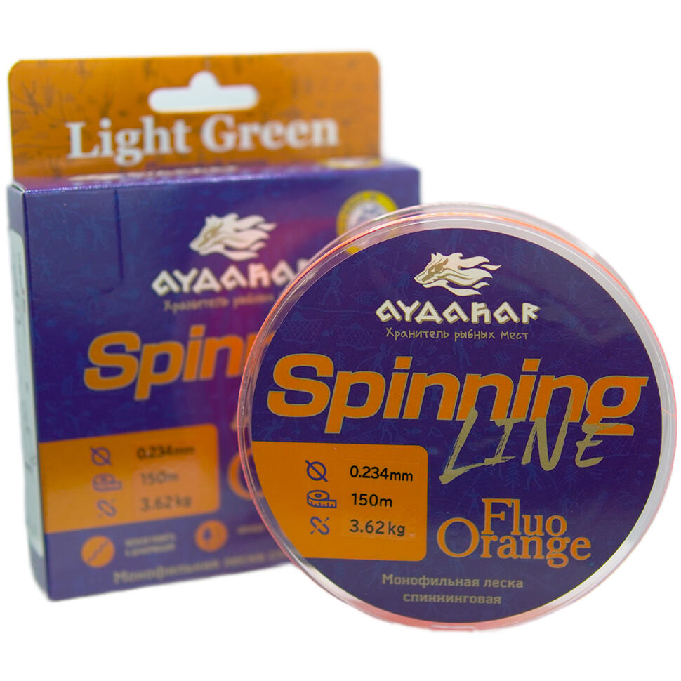 Леска монофильная Aydahar Semi Floating High Class Orange 150m