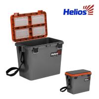 Ящик для зимней рыбалки Helios односекционный 19л