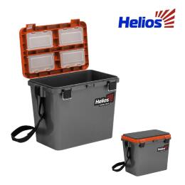 Ящик для зимней рыбалки Helios односекционный 19л