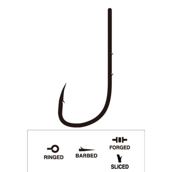 Крючок с насечкой Hayabusa Bait Holder H.BTH282 BN