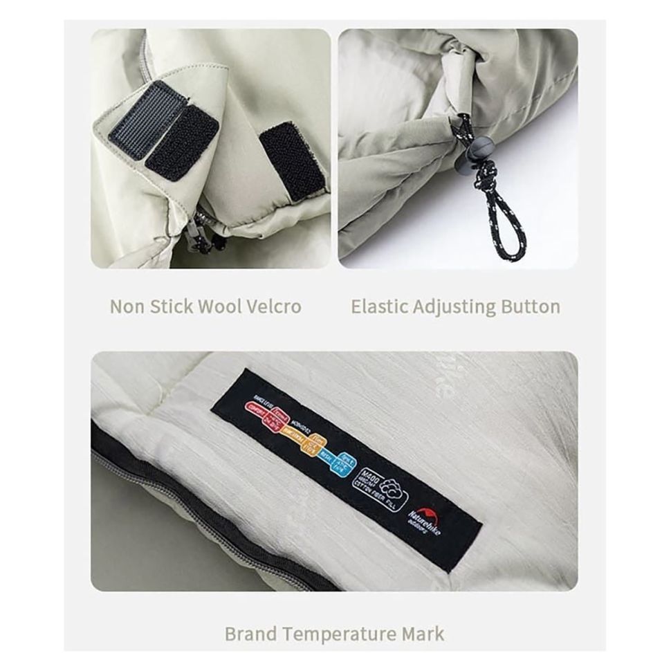 Спальный мешок Naturehike M400 NH20MSD02 grey