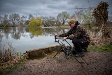 Род-под на 3 удилища FOX EOS Tripod 2-3 Rod Pod