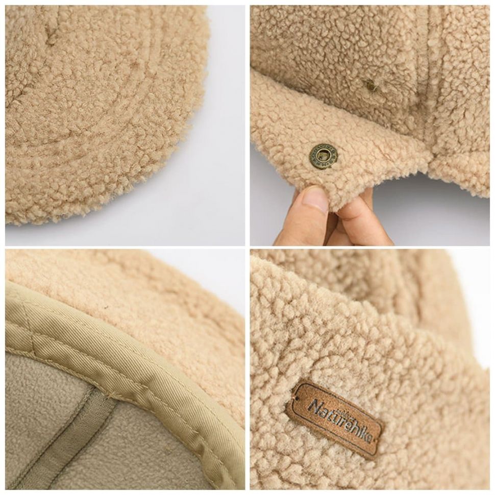 Теплая шапка Fleece warm hat Q-9A NH19FS016