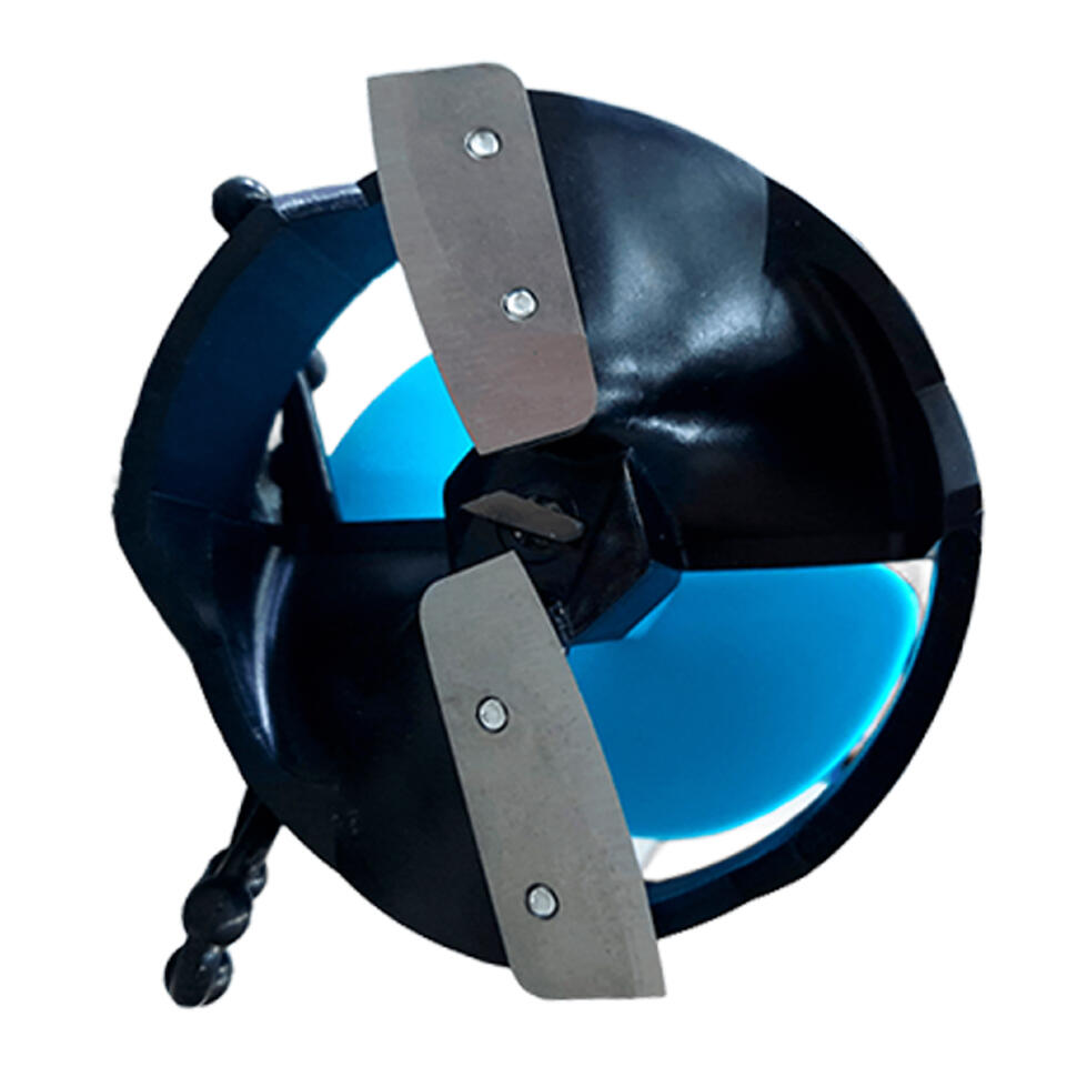 Шнек ледобура IceCube для шуруповерта пластиковый,  плавающий, правое вращение IC-SNK-150R-B голубой