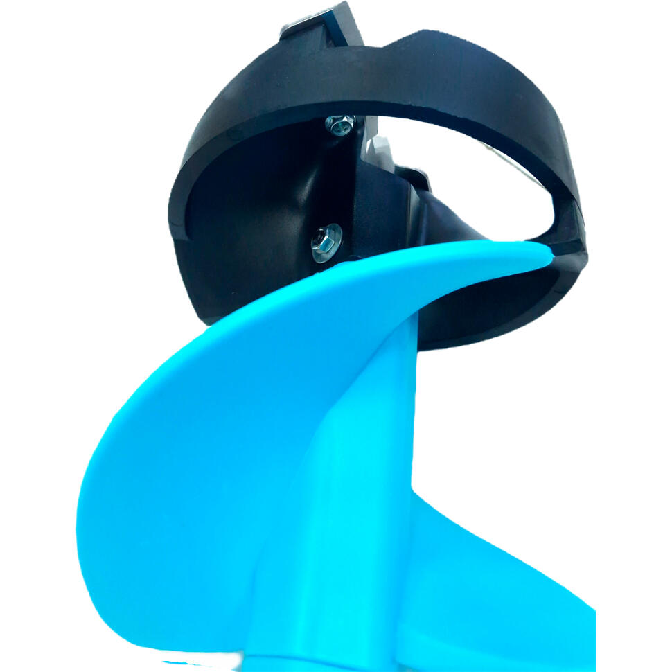 Шнек ледобура IceCube для шуруповерта пластиковый,  плавающий, правое вращение IC-SNK-150R-B голубой