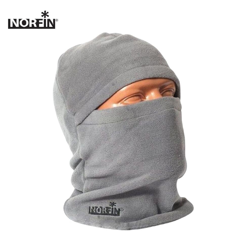 Шапка-маска Norfin MASK GY флис, серая Размер XL