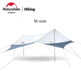 Тент-навес Naturehike NH16T012-S Sunrise с 2 опорами, серо синий