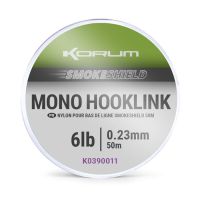 Монофильная леска Korum Smokeshield Mono Hooklink 50m