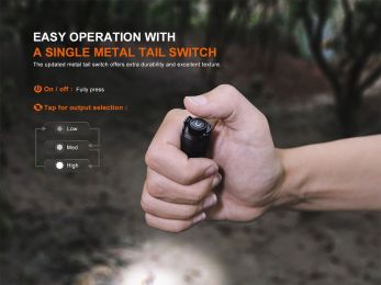 Компактный фонарик Fenix E12 V3.0 200 Lumens