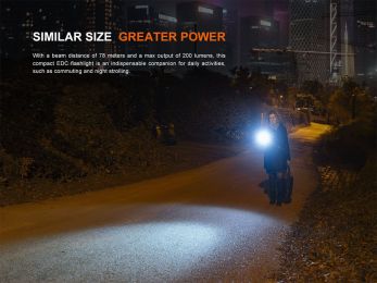 Компактный фонарик Fenix E12 V3.0 200 Lumens