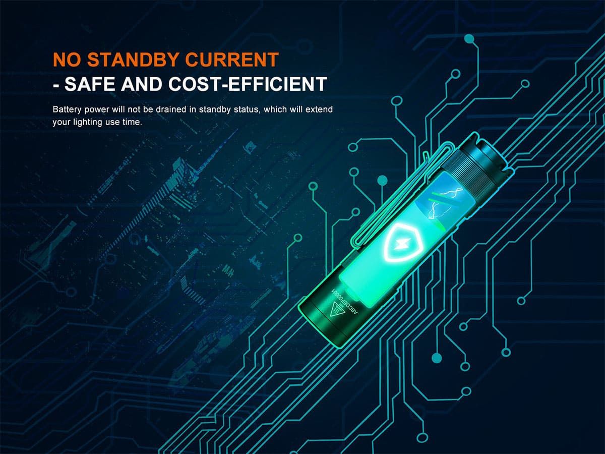 Компактный фонарик Fenix E12 V3.0 200 Lumens