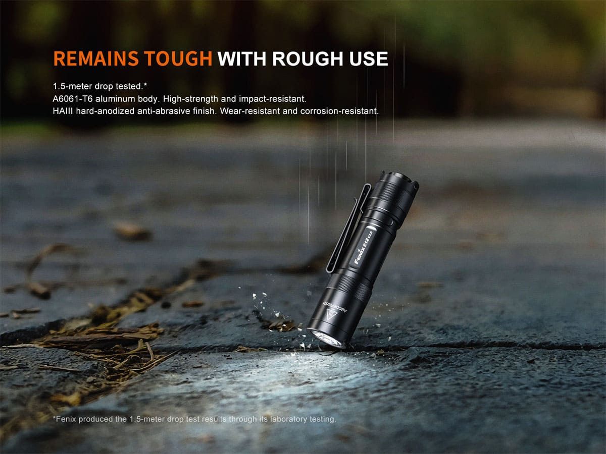 Компактный фонарик Fenix E12 V3.0 200 Lumens