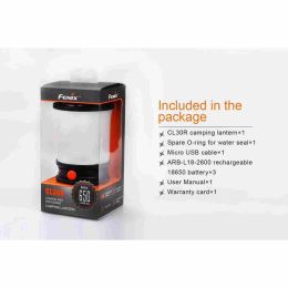 Фонарь кемпинговый Fenix CL30R Led Camping Light