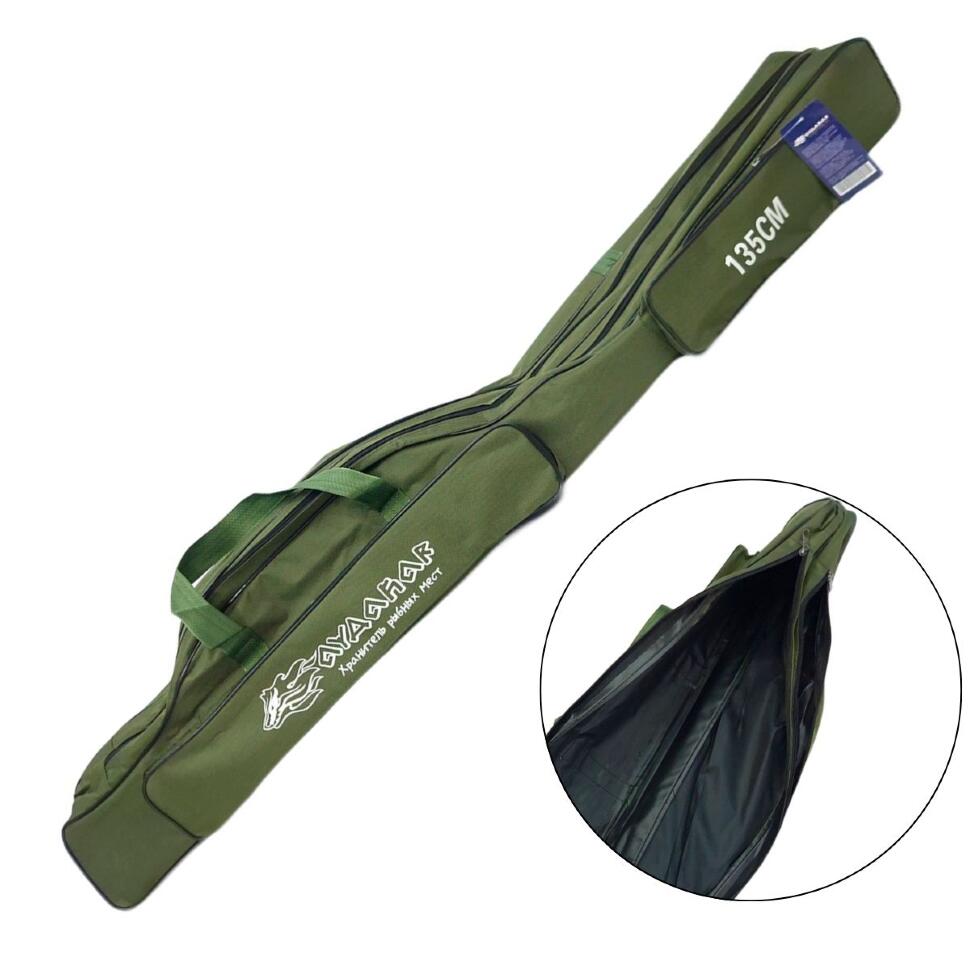 Чехол мягкий для удочек Aydahar Green