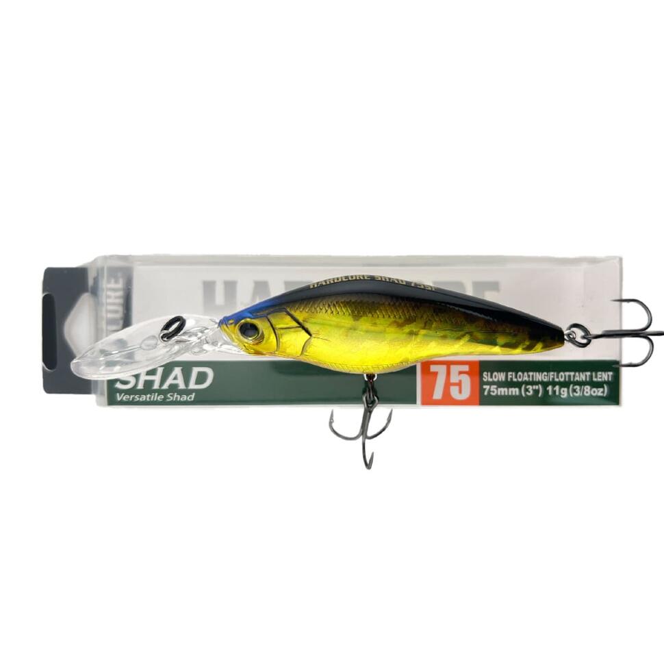 Воблер Duel Hardcore Shad 75SF