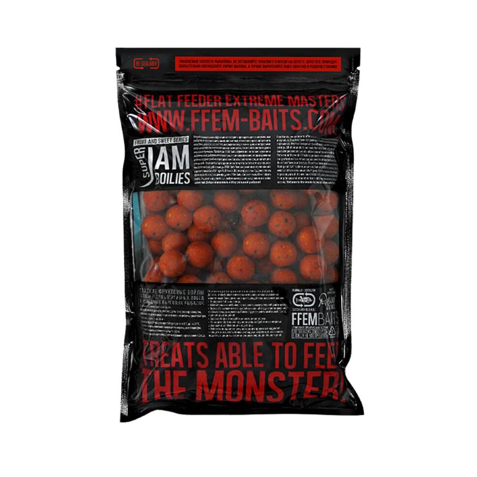 Вареные бойлы FFEM Super Jam Boilies 20mm