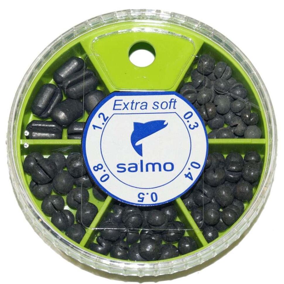 Грузила Salmo EXTRA SOFT комби малый 5 секц. 0,3-1,2г 060г