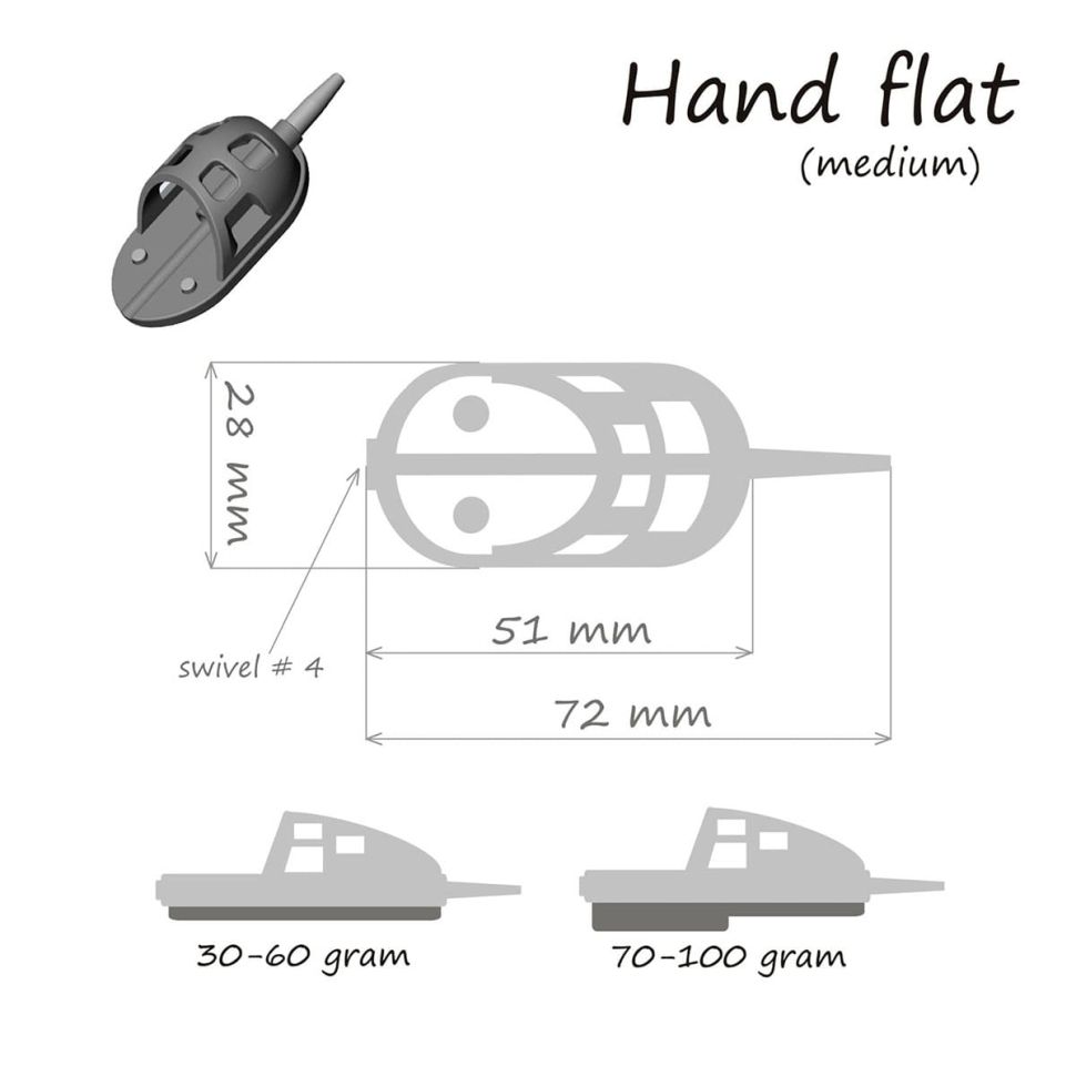 Кормушка ORANGE Hand Flat Method