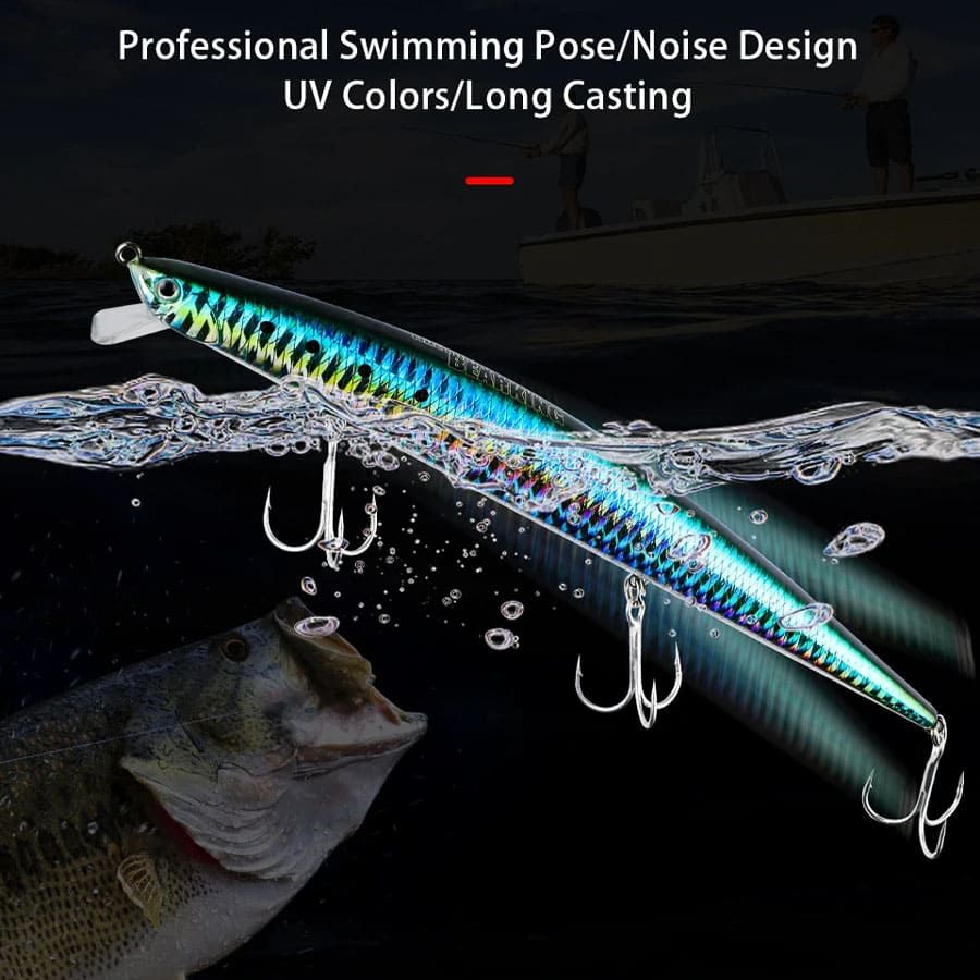 Воблер BearKing DUO Tide Minnow Slim (реплика) 175F,