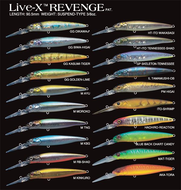 Воблер Megabass Live-X Revenge SP