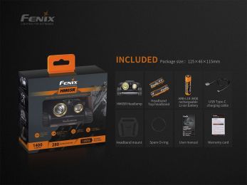 Налобный фонарь Fenix HM65R 1400 Lumens