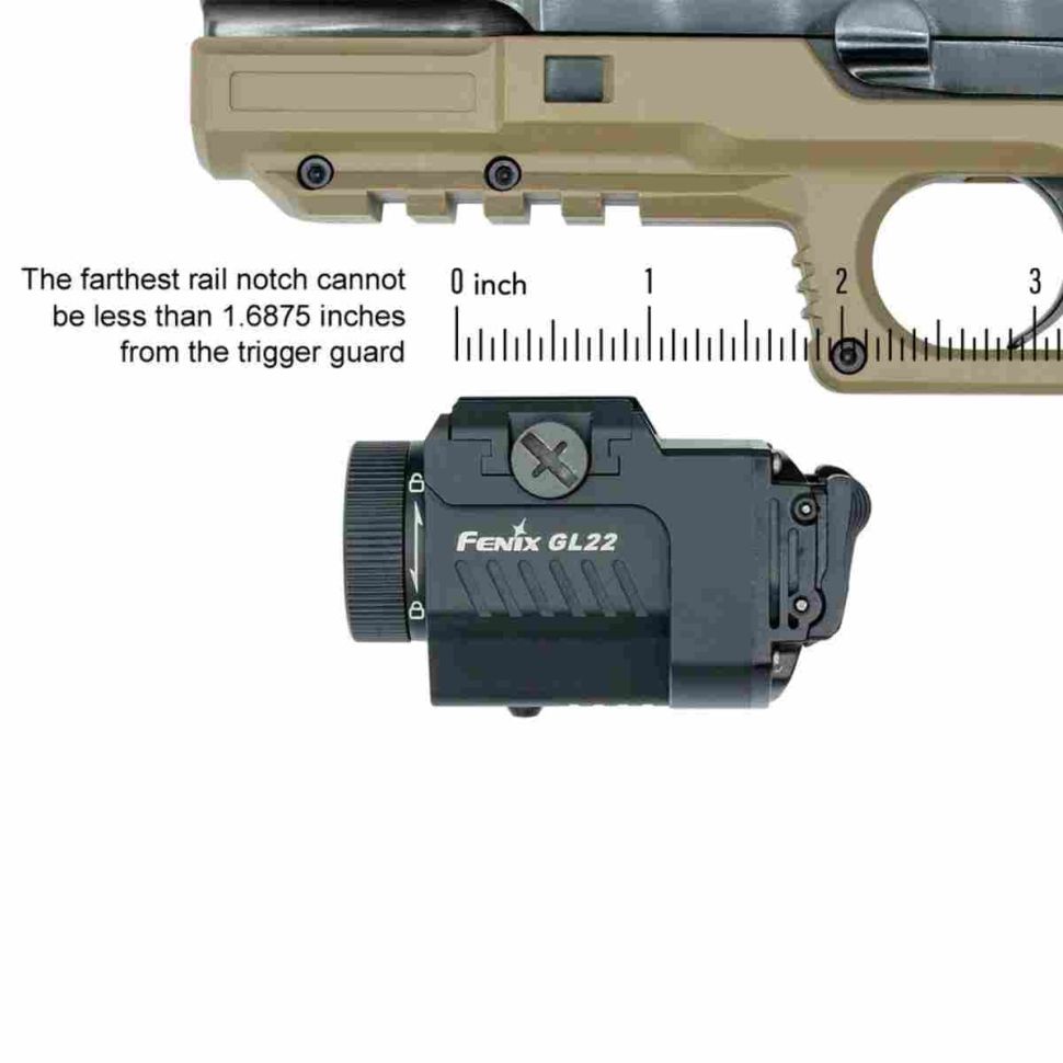 Тактический фонарь Fenix GL22 LED Flashlight