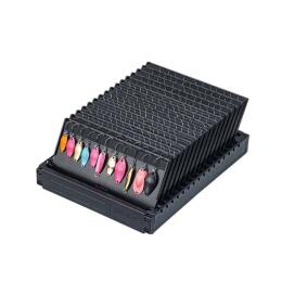 Модуль-органайзер для блёсен Meiho Flap Board Black, 16 пластин