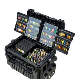 Модуль-органайзер для блёсен Meiho Flap Board Black, 16 пластин