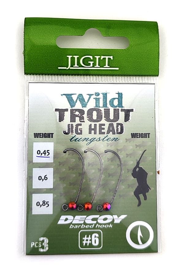 Вольфрамовая джиг головка JIGit крючок Decoy MG-3 №6