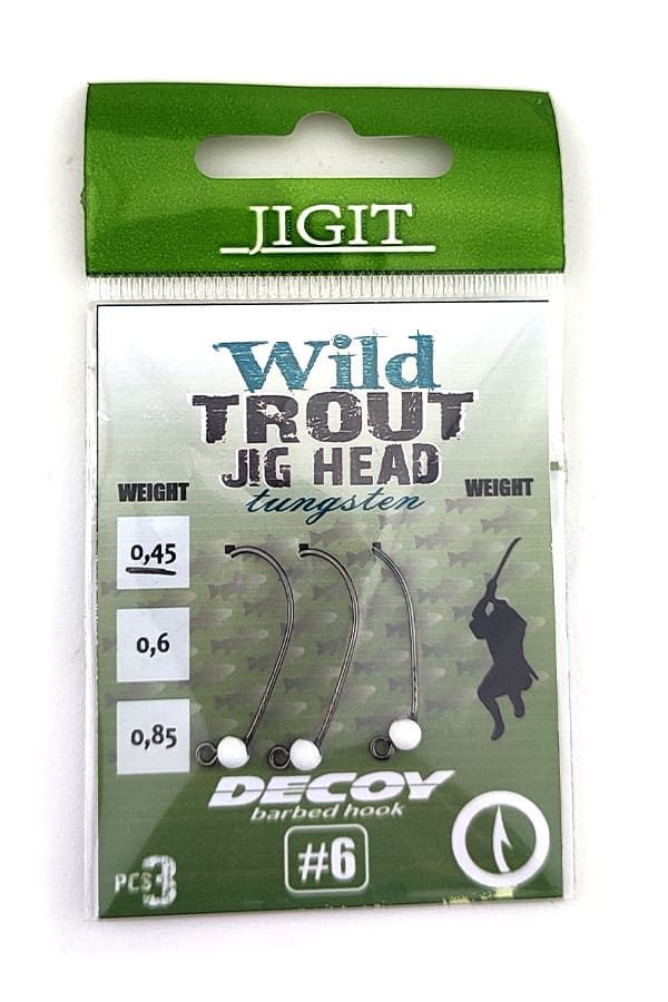 Вольфрамовая джиг головка JIGit крючок Decoy MG-3 №6