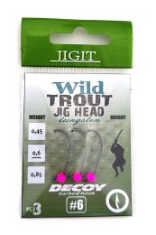 Вольфрамовая джиг головка JIGit крючок Decoy MG-3 №6