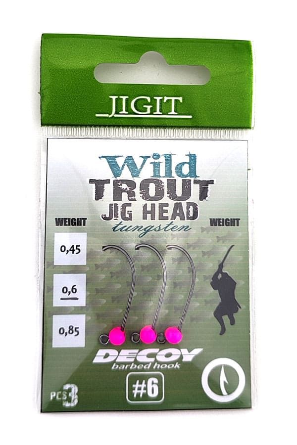 Вольфрамовая джиг головка JIGit крючок Decoy MG-3 №6