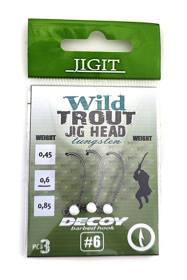 Вольфрамовая джиг головка JIGit крючок Decoy MG-3 №6
