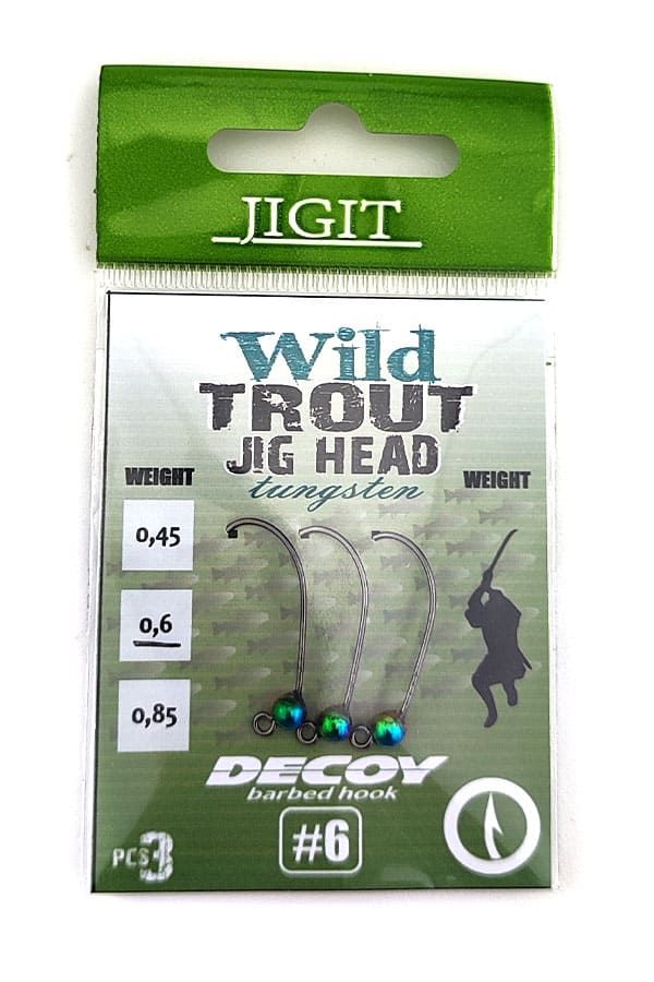 Вольфрамовая джиг головка JIGit крючок Decoy MG-3 №6