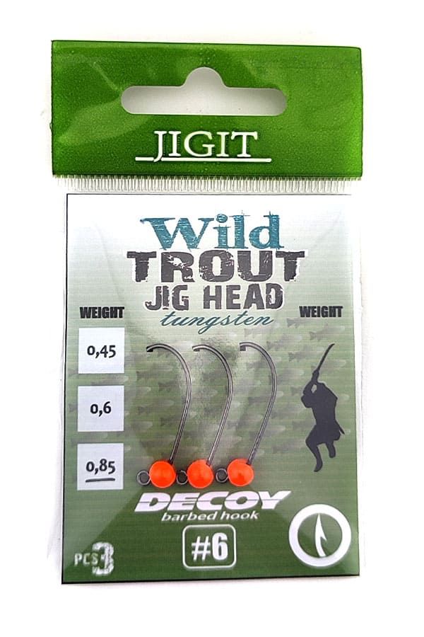 Вольфрамовая джиг головка JIGit крючок Decoy MG-3 №6