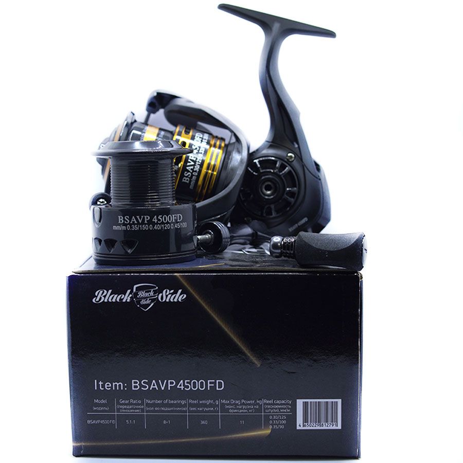 Катушка безынерционная Black Side Aviator PRO