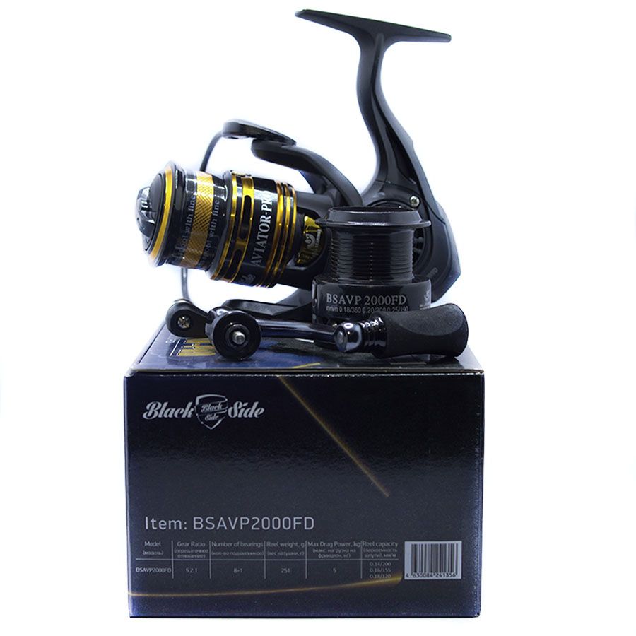 Катушка безынерционная Black Side Aviator PRO